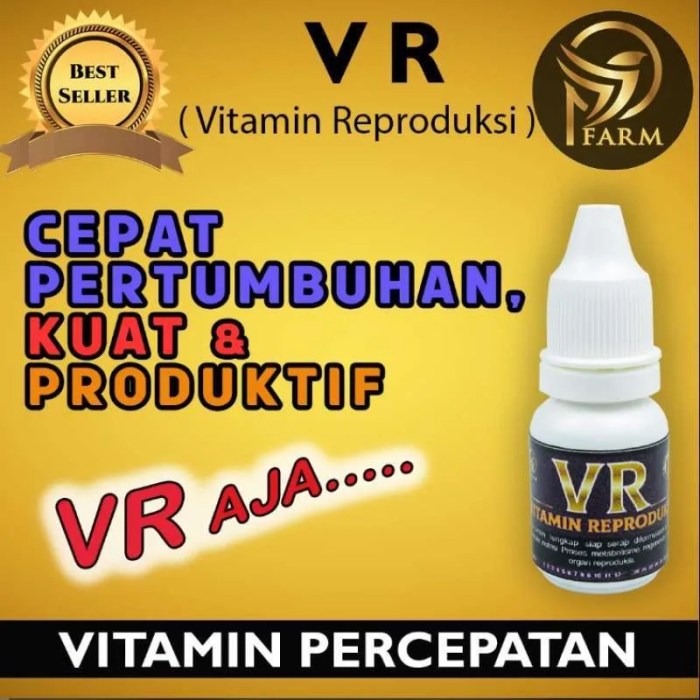 Jenis vitamin untuk murai batu
